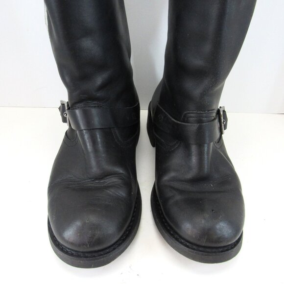 Harley-Davidson USA Stock No D93309 Men's Black Pull-On Boots Size 10 M - Picture 2 of 10